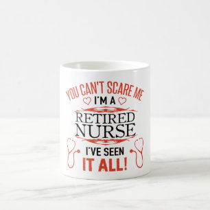 Funny Retrött Nurse Kaffemugg