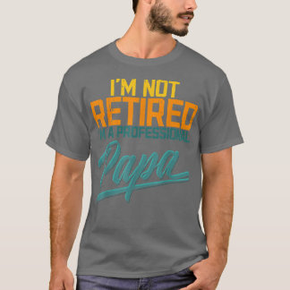 Funny Retrött Pappa Pappa Fars dag pappa Grandpa  T Shirt