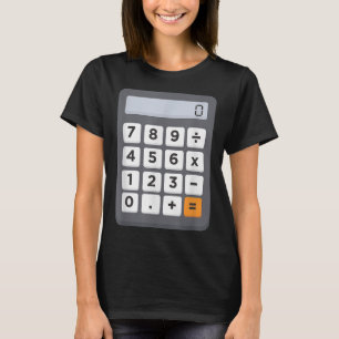 Funny revisor Halloween Costume Outfit Math Cal T Shirt
