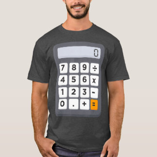 Funny revisor Halloween Costume Outfit Math Cal T Shirt