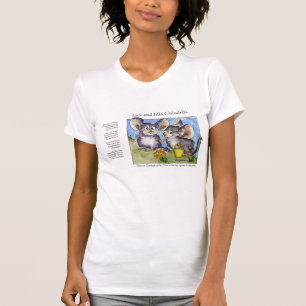 Funny Rhymes Kärlek Chinchilla T Shirt