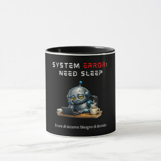 Funny Robot Coffee Mug Mugg