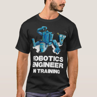 Funny Robot för barn Robotics Ingenjör i Trainin T Shirt