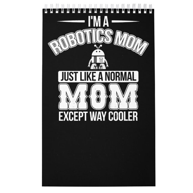 Funny Robotics Mamma Robot Ingenjör Mamma Gift Kalender (Omslag)