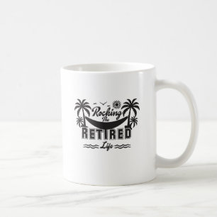 Funny Rocking the Pension Life Kaffemugg