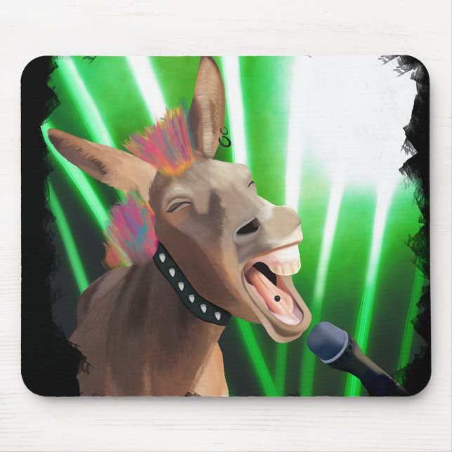Funny Rockstar Donkey Musmatta (Framsidan)