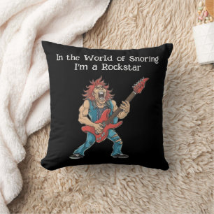 Funny Rockstar Kudde