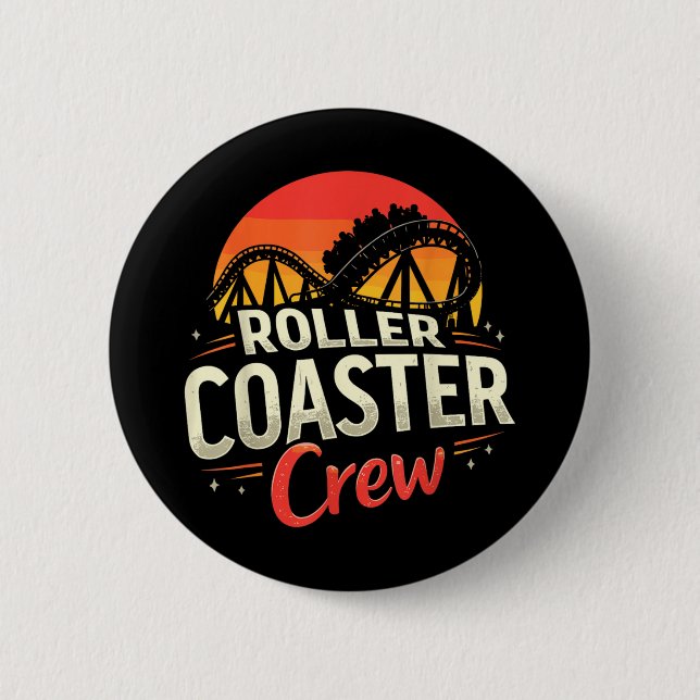Funny Roller Underlägg Crew Amusement Park Rollerc Knapp (Framsida)