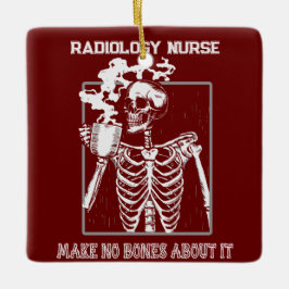 Funny röntgen Anpassade Mediccal Job Radiology RN Julgransprydnad Keramik