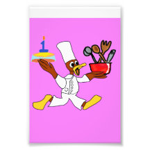 Funny Rosa Chef Ducky Kazoo Photo EnUtvidgning