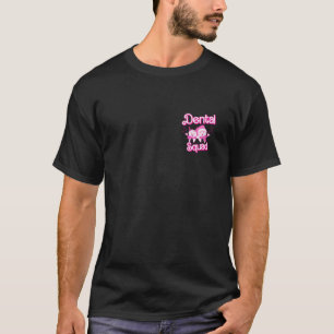 Funny Rosa Dental Squad Santa Teeth Reindeer Retro T Shirt
