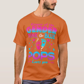 Funny Rosa eller Blue Pops Kärlek Du Gender Visa C T Shirt