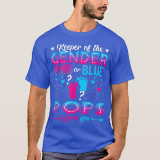Funny Rosa eller Blue Pops Kärlek Du Gender Visa C T Shirt