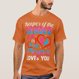 Funny Rosa eller Blue Pops Kärlek Du Gender Visa C T Shirt