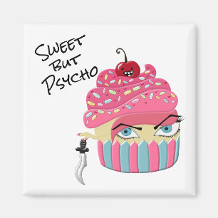Funny Rosa Halloween Cupaka Kawaii Food Humor Magnet