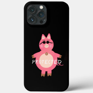 Funny rosa piggy
