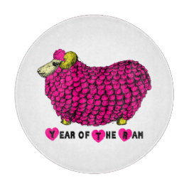 Funny Rosa Ram China Year Zodiac Caking Board