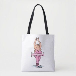 Funny Rosa Tutu Ballet Guy Tygkasse