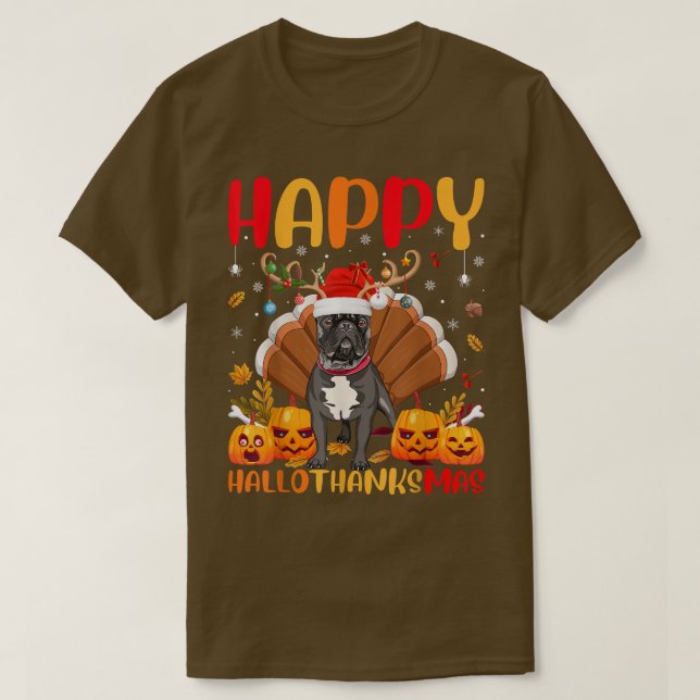 Funny Rottweiler Hund älskare Lycklig Rottweiler H T Shirt (Design framsida)