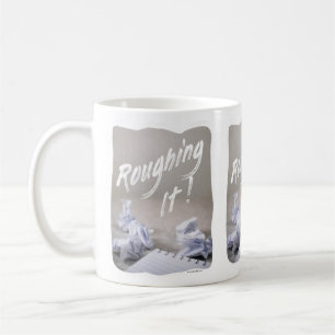Funny Rough Draft Authgan Slogan Kaffemugg