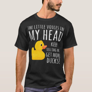 Funny Rubber Anka Little Voices i min vattenfärg p T Shirt