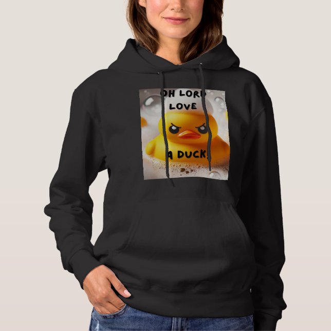 Funny Rubber Anka Lord Kärlek A Anka Citat T Shirt (Framsida)