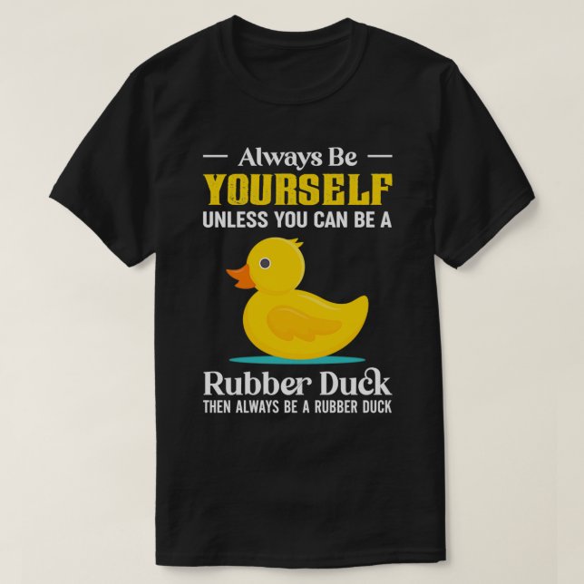 Funny Rubber Anka Quack T Shirt (Design framsida)