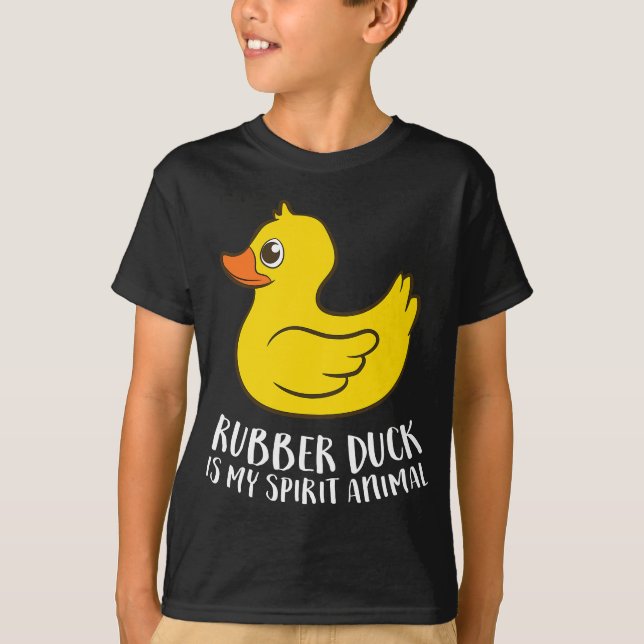 Funny Rubber Anka Spirit Animal Funny Anka T Shirt (Framsida)