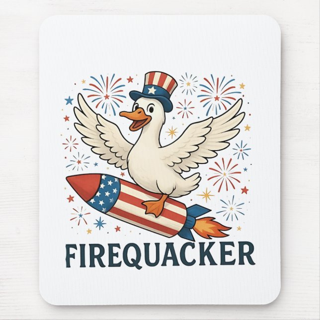 Funny Rubber Anka USA Patriotic Firequacker 4:e Musmatta (Framsidan)