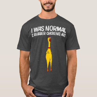 Funny Rubber Chicken Gift Manar Women Rubber (2) T Shirt