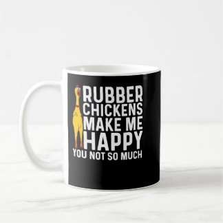 Funny Rubber Chicken Gift Manar Women Rubber Chick Kaffemugg