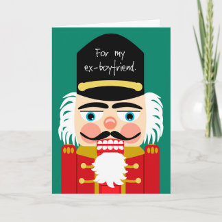 Funny Rude Nutcracker jul Ex Boykompis Helgkort