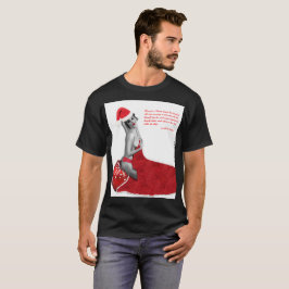 Funny Rude Sexy Pinupet Santa Manar jul T-shirt