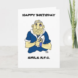 FUNNY RUGBY BIRTHDAY Card Kort