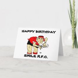 FUNNY RUGBY BIRTHDAY Card Kort
