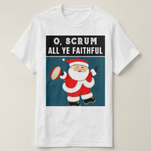 Funny Rugby jul T-Shirt