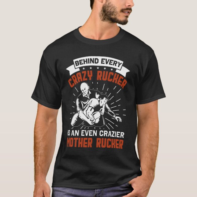Funny Rugby Quote Rugby Player T Shirt (Framsida)