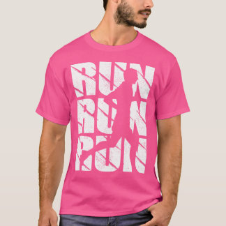 Funny Running For Men Boys Marathoner Runner Coach T Shirt