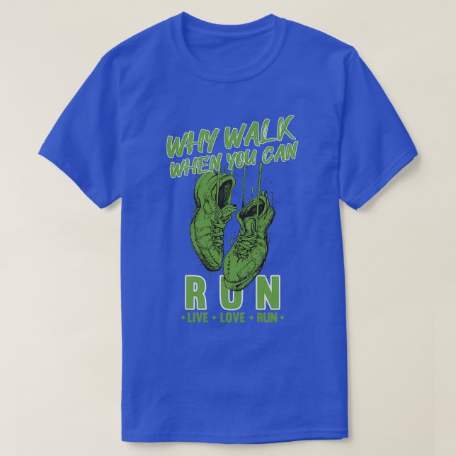 Funny Running Ord T Shirt (Design framsida)