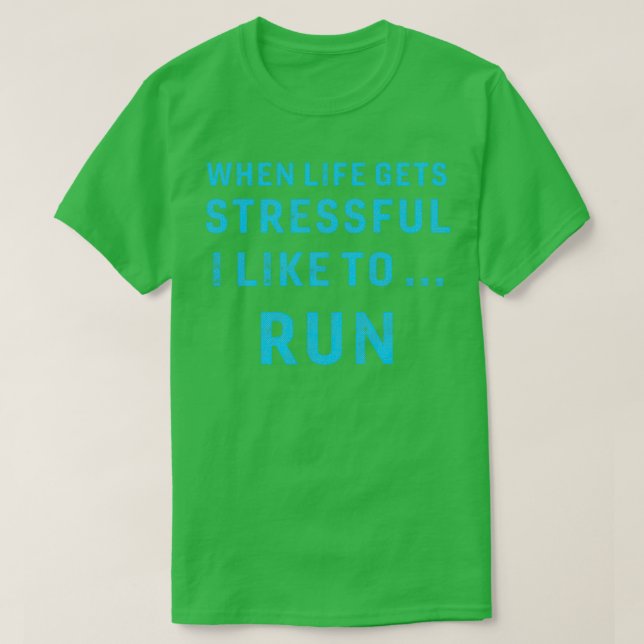 Funny Running s T Shirt (Design framsida)