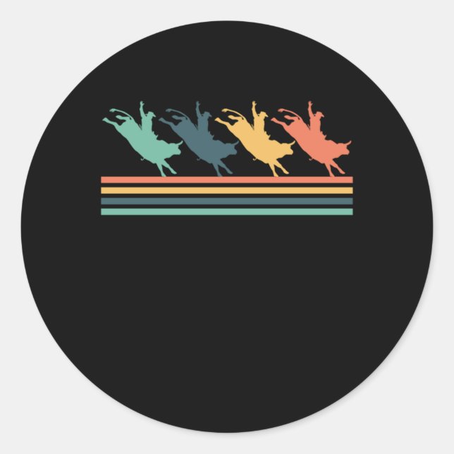 Funny Runt Klistermärke (Framsida)