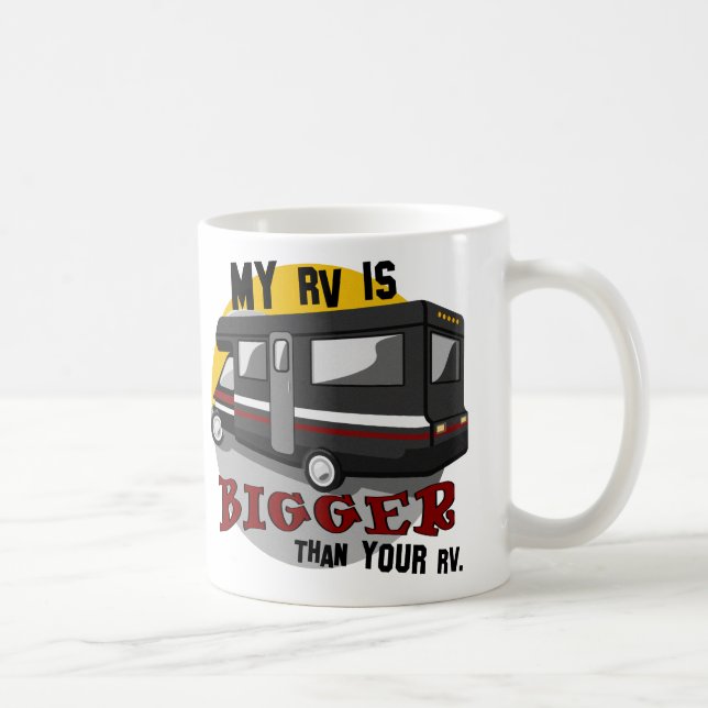 Funny RV Camping Coffee Mugg (Höger)