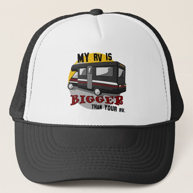 Funny RV Camping Hats Keps (Framsida)