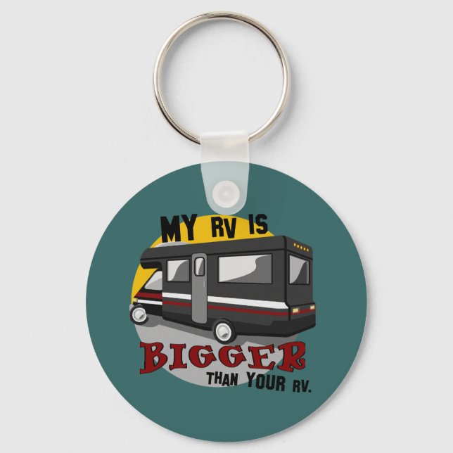 Funny RV-nyckelkedja Nyckelring (Framsida)