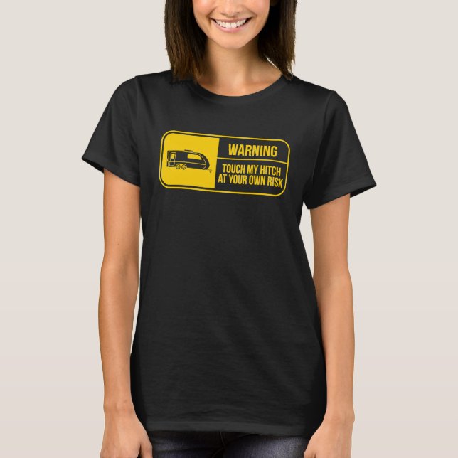 Funny RV Road Trip Camper Motor Home Vacation Trai T Shirt (Framsida)