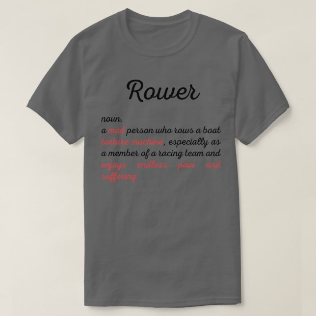Funny Rwing-definition Gift Idea T Shirt (Design framsida)