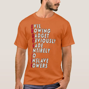 Funny Rwing Ergometer-offert T Shirt
