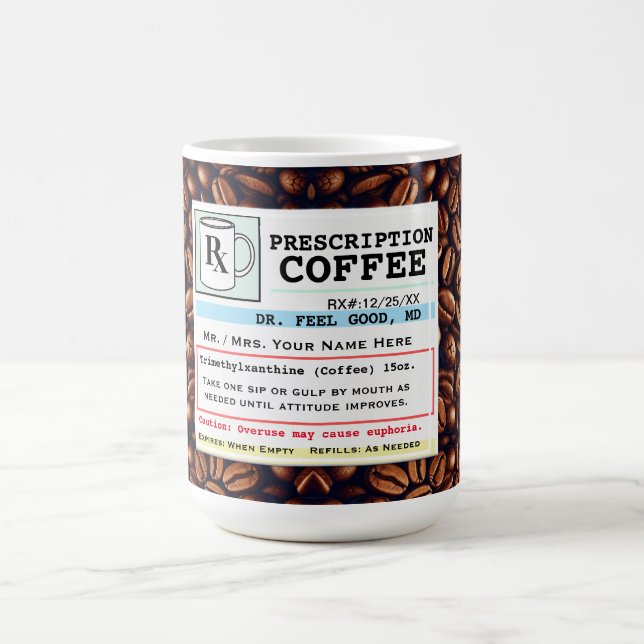 Funny RX Coffee Mugg (Center)