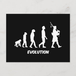 Funny säckpipa vykort