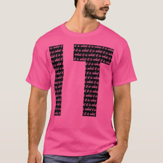 FUNNY SÄGA STOR DET ÄR VAD DET ÄR T SHIRT